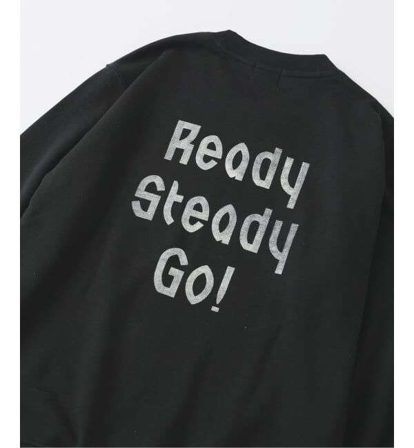 EDIFICE「《予約》Ready Steady Go! / レディーステディゴー 別注プリント  スウェット」|スウェット・ジャージ|