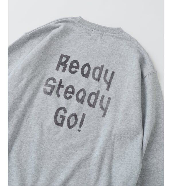 EDIFICE「《予約》Ready Steady Go! / レディーステディゴー 別注プリント  スウェット」|スウェット・ジャージ|