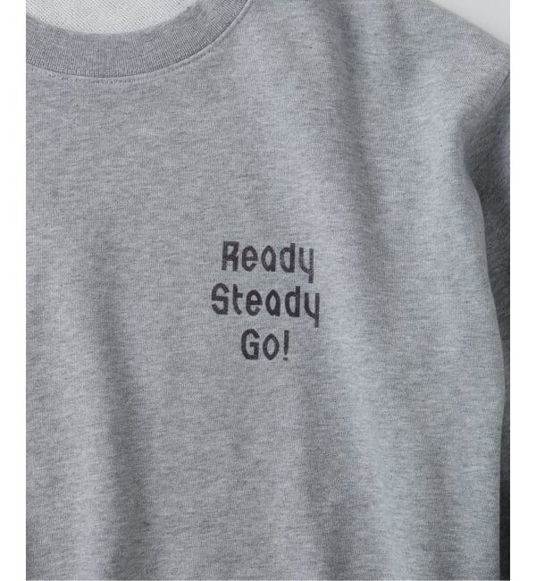 EDIFICE「《予約》Ready Steady Go! / レディーステディゴー 別注プリント  スウェット」|スウェット・ジャージ|