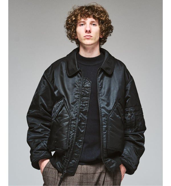 417 EDIFICE「Valley Apparel 417別注 CWU-45/P FLIGHT JACKET」|ミリタリージャケット|