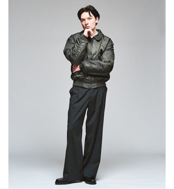 417 EDIFICE「Valley Apparel 417別注 CWU-45/P FLIGHT JACKET」|ミリタリージャケット|