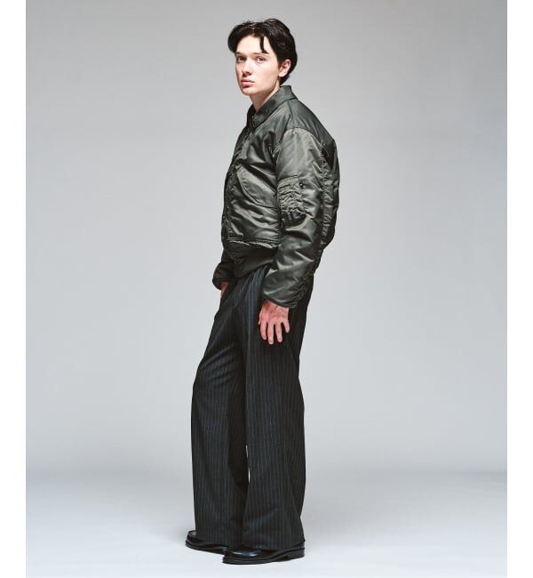 417 EDIFICE「Valley Apparel 417別注 CWU-45/P FLIGHT JACKET」|ミリタリージャケット|