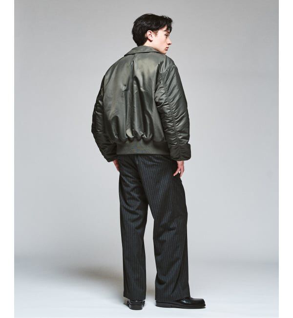 417 EDIFICE「Valley Apparel 417別注 CWU-45/P FLIGHT JACKET」|ミリタリージャケット|
