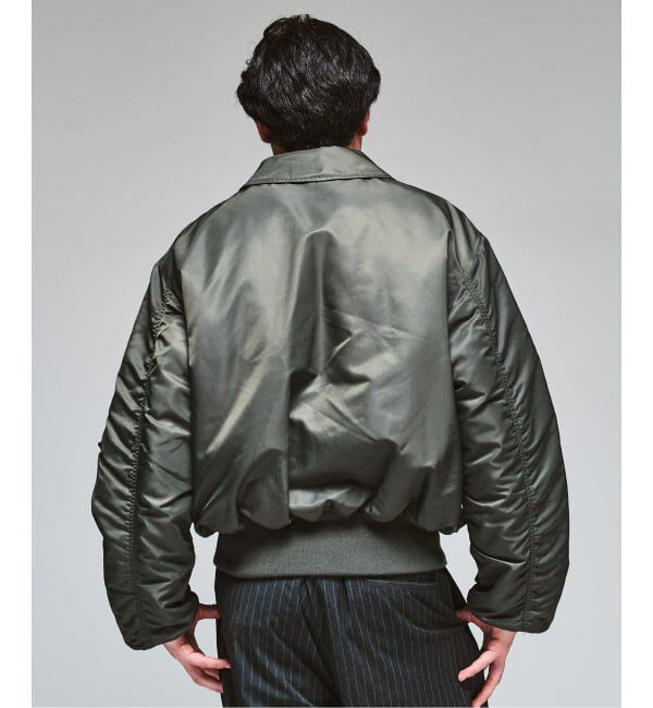 417 EDIFICE「Valley Apparel 417別注 CWU-45/P FLIGHT JACKET」|ミリタリージャケット|