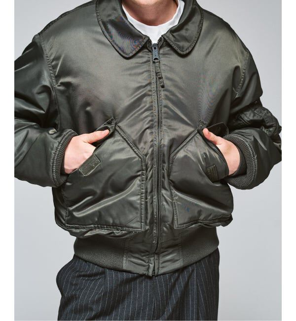 417 EDIFICE「Valley Apparel 417別注 CWU-45/P FLIGHT JACKET」|ミリタリージャケット|