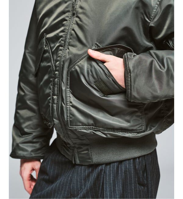 417 EDIFICE「Valley Apparel 417別注 CWU-45/P FLIGHT JACKET」|ミリタリージャケット|