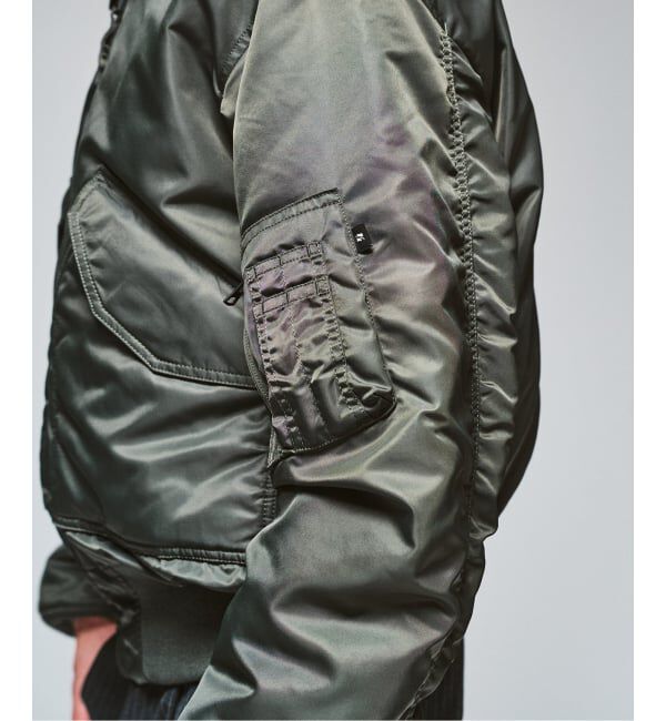 417 EDIFICE「Valley Apparel 417別注 CWU-45/P FLIGHT JACKET」|ミリタリージャケット|