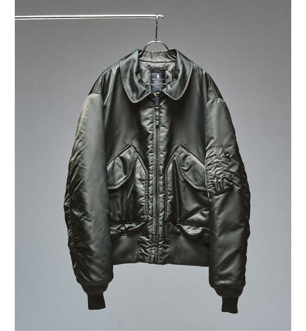 417 EDIFICE「Valley Apparel 417別注 CWU-45/P FLIGHT JACKET」|ミリタリージャケット|