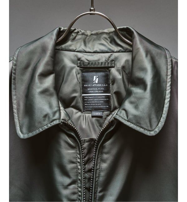417 EDIFICE「Valley Apparel 417別注 CWU-45/P FLIGHT JACKET」|ミリタリージャケット|