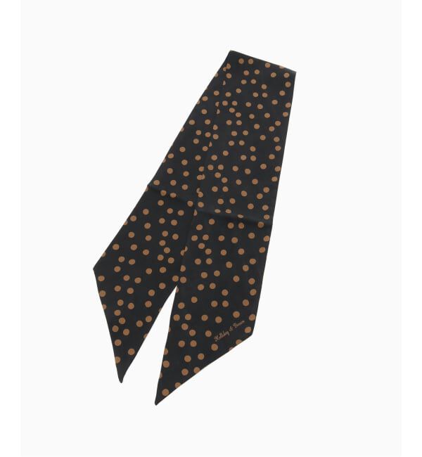 EDIFICE「Holliday & Brown(ホリデー & ブラウン) RandomDots NeckScarf」|ネクタイ・蝶ネクタイ|ブラウン D