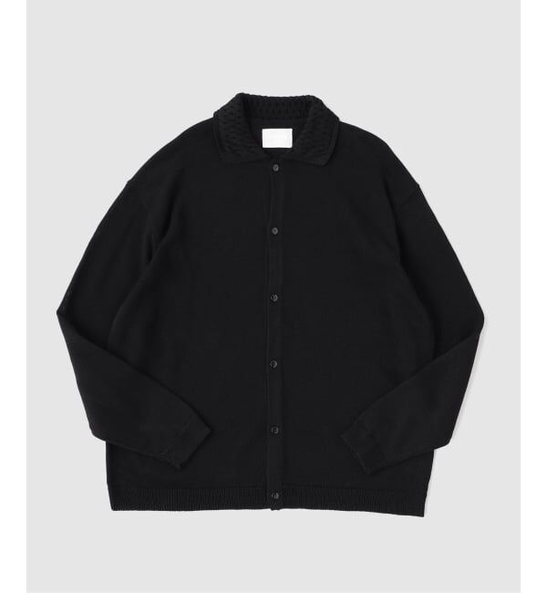 EDIFICE「《EDIFICE by PIPPIOLINO》クロシェ ニット シャツ」|シャツ・ブラウス|