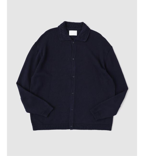 EDIFICE「《EDIFICE by PIPPIOLINO》クロシェ ニット シャツ」|シャツ・ブラウス|