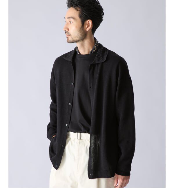 EDIFICE「《EDIFICE by PIPPIOLINO》クロシェ ニット シャツ」|シャツ・ブラウス|