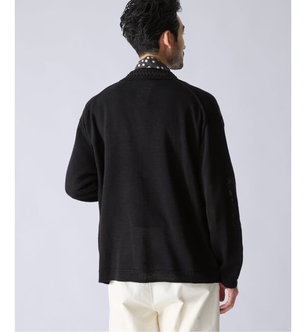 EDIFICE「《EDIFICE by PIPPIOLINO》クロシェ ニット シャツ」|シャツ・ブラウス|