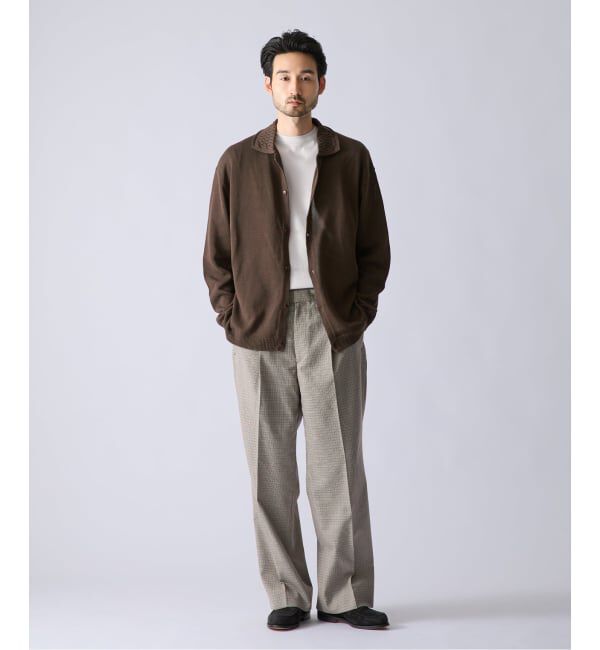 EDIFICE「《EDIFICE by PIPPIOLINO》クロシェ ニット シャツ」|シャツ・ブラウス|