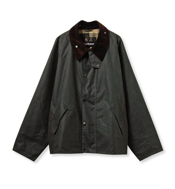 EDIFICE「《予約》Barbour(バブアー) OS TRANSPORT WAX JACKET」|その他|カーキ