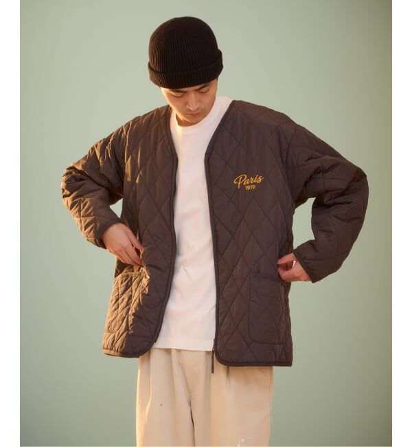 Paris Saint-Germain「《予約》【Paris Saint-Germain / パリ・サン＝ジェルマン】 JP PANAME QUILT JACKET」|ミリタリージャケット|