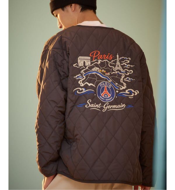 Paris Saint-Germain「《予約》【Paris Saint-Germain / パリ・サン＝ジェルマン】 JP PANAME QUILT JACKET」|ミリタリージャケット|