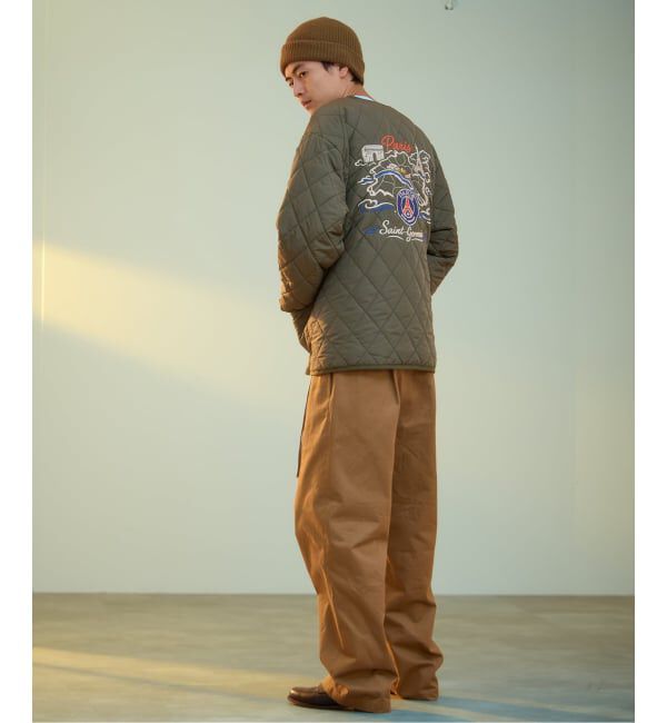Paris Saint-Germain「《予約》【Paris Saint-Germain / パリ・サン＝ジェルマン】 JP PANAME QUILT JACKET」|ミリタリージャケット|