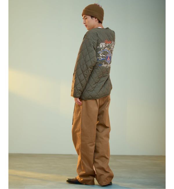 Paris Saint-Germain「《予約》【Paris Saint-Germain / パリ・サン＝ジェルマン】 JP PANAME QUILT JACKET」|ミリタリージャケット|