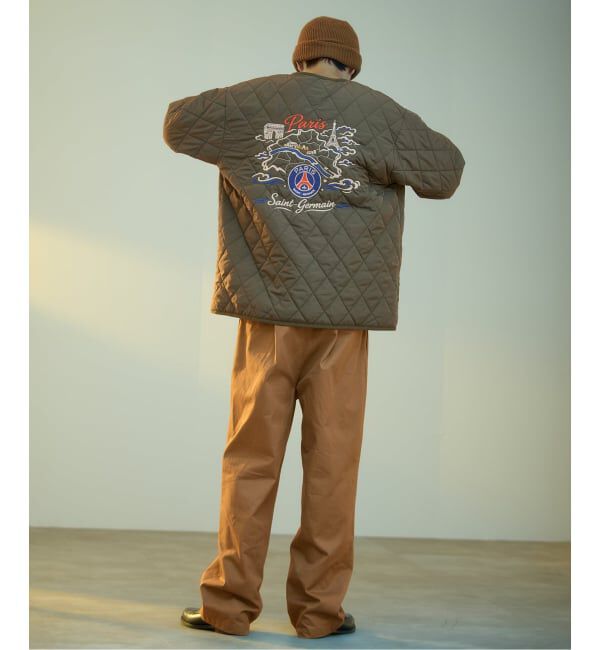 Paris Saint-Germain「《予約》【Paris Saint-Germain / パリ・サン＝ジェルマン】 JP PANAME QUILT JACKET」|ミリタリージャケット|