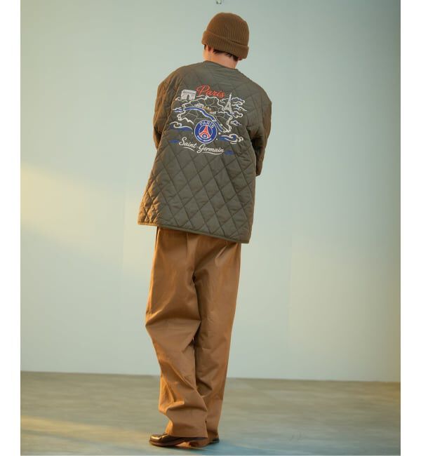 Paris Saint-Germain「《予約》【Paris Saint-Germain / パリ・サン＝ジェルマン】 JP PANAME QUILT JACKET」|ミリタリージャケット|