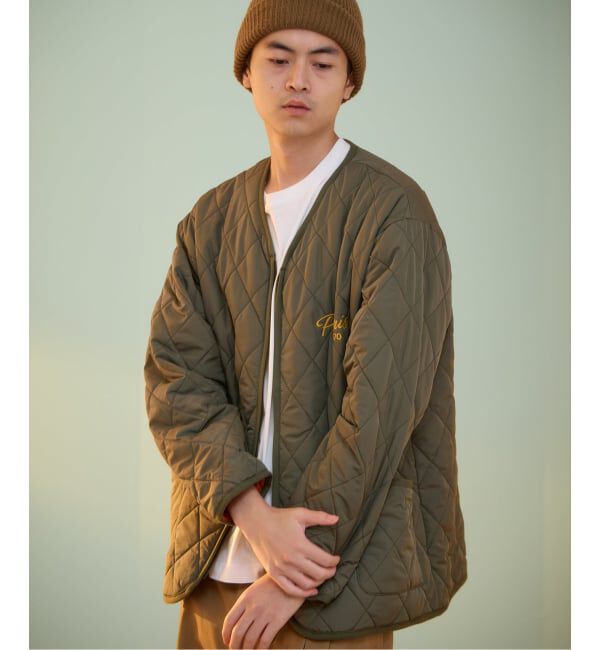 Paris Saint-Germain「《予約》【Paris Saint-Germain / パリ・サン＝ジェルマン】 JP PANAME QUILT JACKET」|ミリタリージャケット|