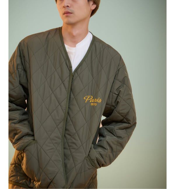 Paris Saint-Germain「《予約》【Paris Saint-Germain / パリ・サン＝ジェルマン】 JP PANAME QUILT JACKET」|ミリタリージャケット|