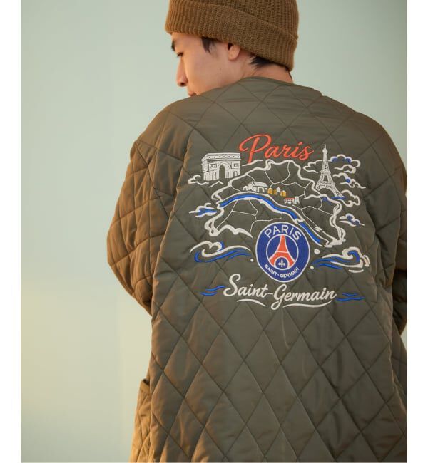 Paris Saint-Germain「《予約》【Paris Saint-Germain / パリ・サン＝ジェルマン】 JP PANAME QUILT JACKET」|ミリタリージャケット|