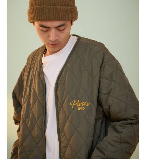 Paris Saint-Germain「《予約》【Paris Saint-Germain / パリ・サン＝ジェルマン】 JP PANAME QUILT JACKET」|ミリタリージャケット|