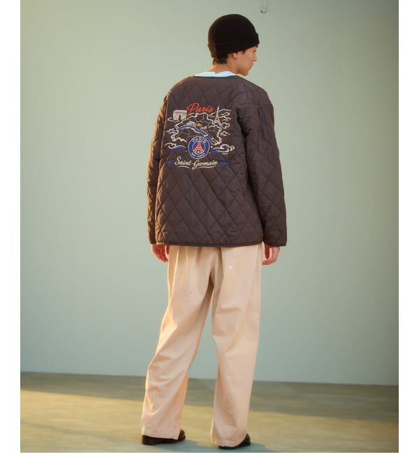 Paris Saint-Germain「《予約》【Paris Saint-Germain / パリ・サン＝ジェルマン】 JP PANAME QUILT JACKET」|ミリタリージャケット|