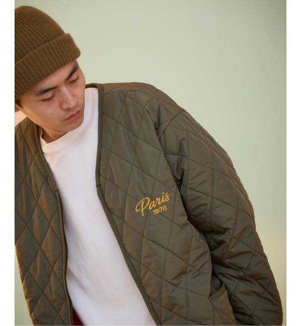 Paris Saint-Germain「《予約》【Paris Saint-Germain / パリ・サン＝ジェルマン】 JP PANAME QUILT JACKET」|ミリタリージャケット|