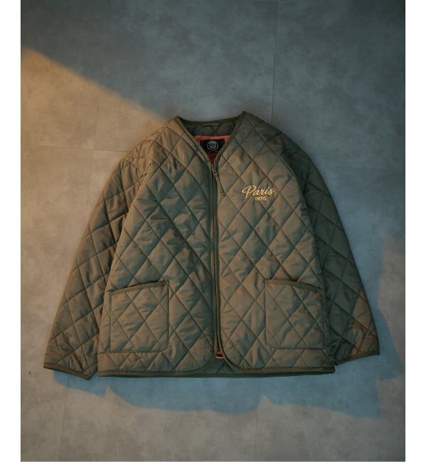 Paris Saint-Germain「《予約》【Paris Saint-Germain / パリ・サン＝ジェルマン】 JP PANAME QUILT JACKET」|ミリタリージャケット|
