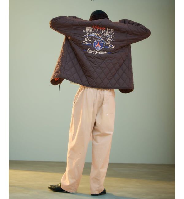Paris Saint-Germain「《予約》【Paris Saint-Germain / パリ・サン＝ジェルマン】 JP PANAME QUILT JACKET」|ミリタリージャケット|