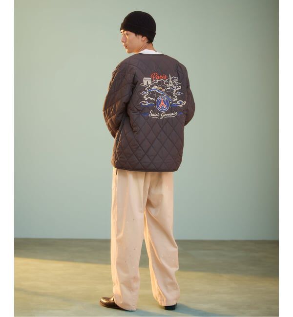 Paris Saint-Germain「《予約》【Paris Saint-Germain / パリ・サン＝ジェルマン】 JP PANAME QUILT JACKET」|ミリタリージャケット|