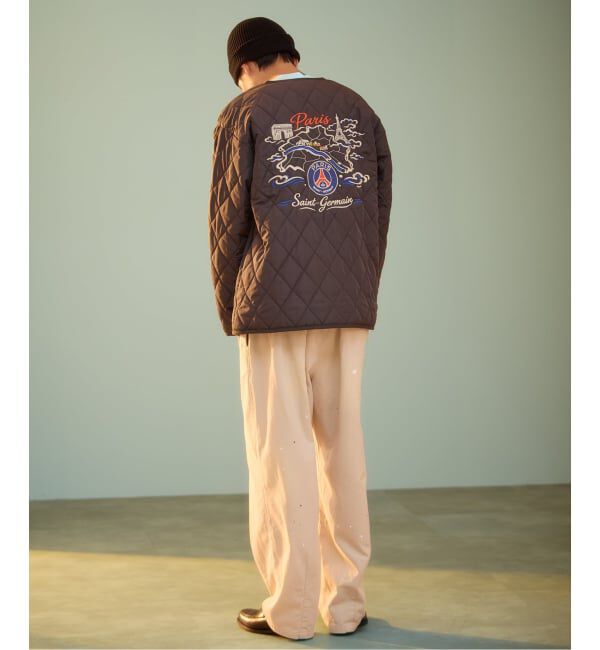 Paris Saint-Germain「《予約》【Paris Saint-Germain / パリ・サン＝ジェルマン】 JP PANAME QUILT JACKET」|ミリタリージャケット|