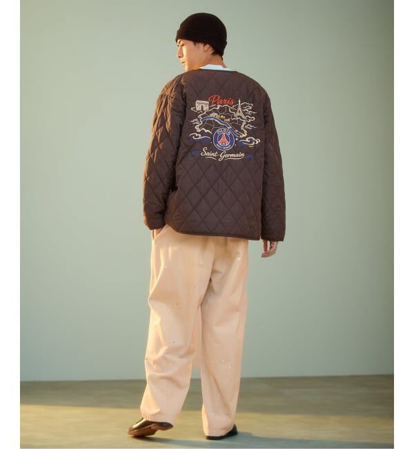 Paris Saint-Germain「《予約》【Paris Saint-Germain / パリ・サン＝ジェルマン】 JP PANAME QUILT JACKET」|ミリタリージャケット|