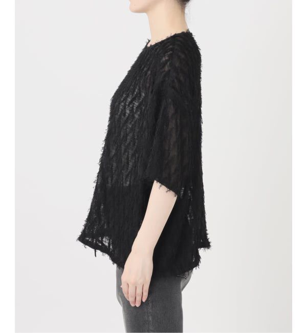 JOURNAL STANDARD relume「シアーカットジャガードTブラウス」|シャツ・ブラウス|