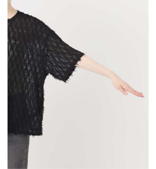 JOURNAL STANDARD relume「シアーカットジャガードTブラウス」|シャツ・ブラウス|