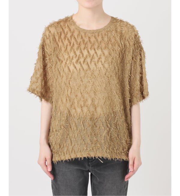 JOURNAL STANDARD relume「シアーカットジャガードTブラウス」|シャツ・ブラウス|