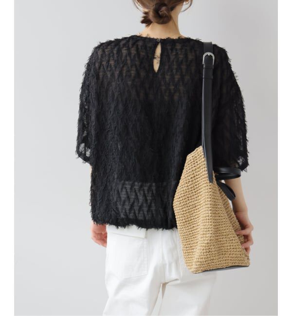 JOURNAL STANDARD relume「シアーカットジャガードTブラウス」|シャツ・ブラウス|