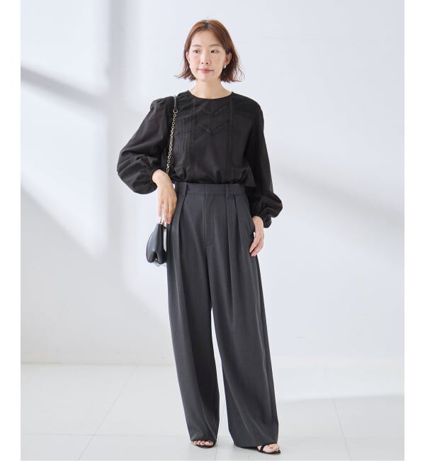 journal standard L'essage「ボイルレースブラウス」|シャツ・ブラウス|
