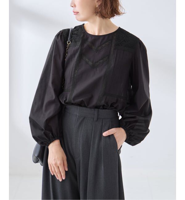 journal standard L'essage「ボイルレースブラウス」|シャツ・ブラウス|