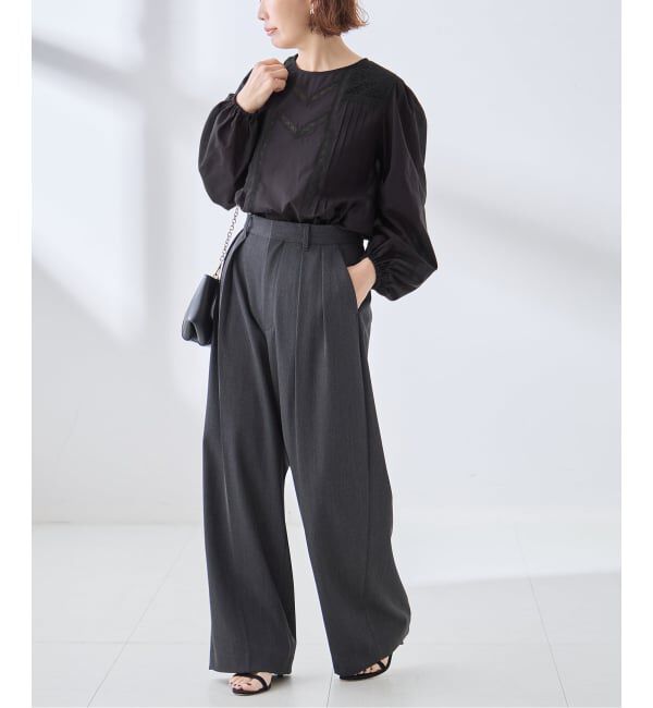 journal standard L'essage「ボイルレースブラウス」|シャツ・ブラウス|
