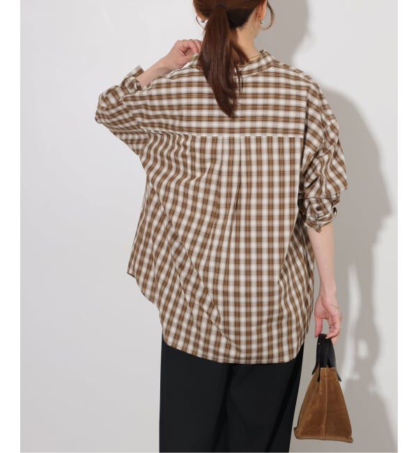 JOURNAL STANDARD relume「《予約》ルーズコットンチェックシャツ」|シャツ・ブラウス|