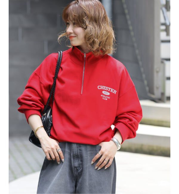 JOURNAL STANDARD relume「《予約》ハーフジップスウェット」|スウェット・ジャージ|