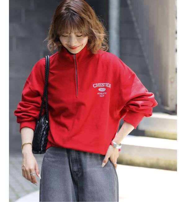 JOURNAL STANDARD relume「《予約》ハーフジップスウェット」|スウェット・ジャージ|