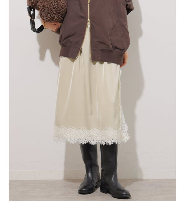 JOURNAL STANDARD relume「2WAYサテンレースキャミワンピース」|ワンピース|