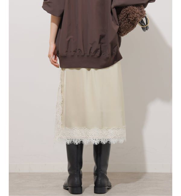 JOURNAL STANDARD relume「2WAYサテンレースキャミワンピース」|ワンピース|