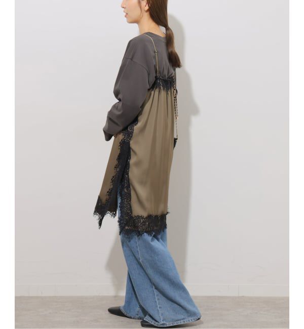 JOURNAL STANDARD relume「2WAYサテンレースキャミワンピース」|ワンピース|